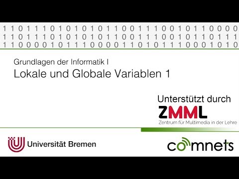 Video 3-4: Lokale und globale Variablen: Was sind die Unterschiede?