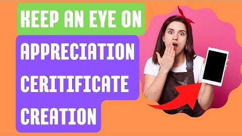 KEep an eye on Creation of an attractive #appreciation #certificate while using #canva app|@tech