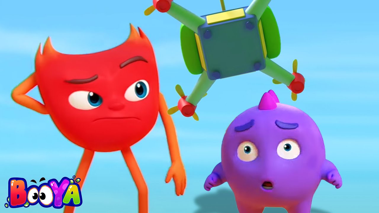 Booya Droning On Episódio De Desenho Animado e Programa Divertido Para Crianças