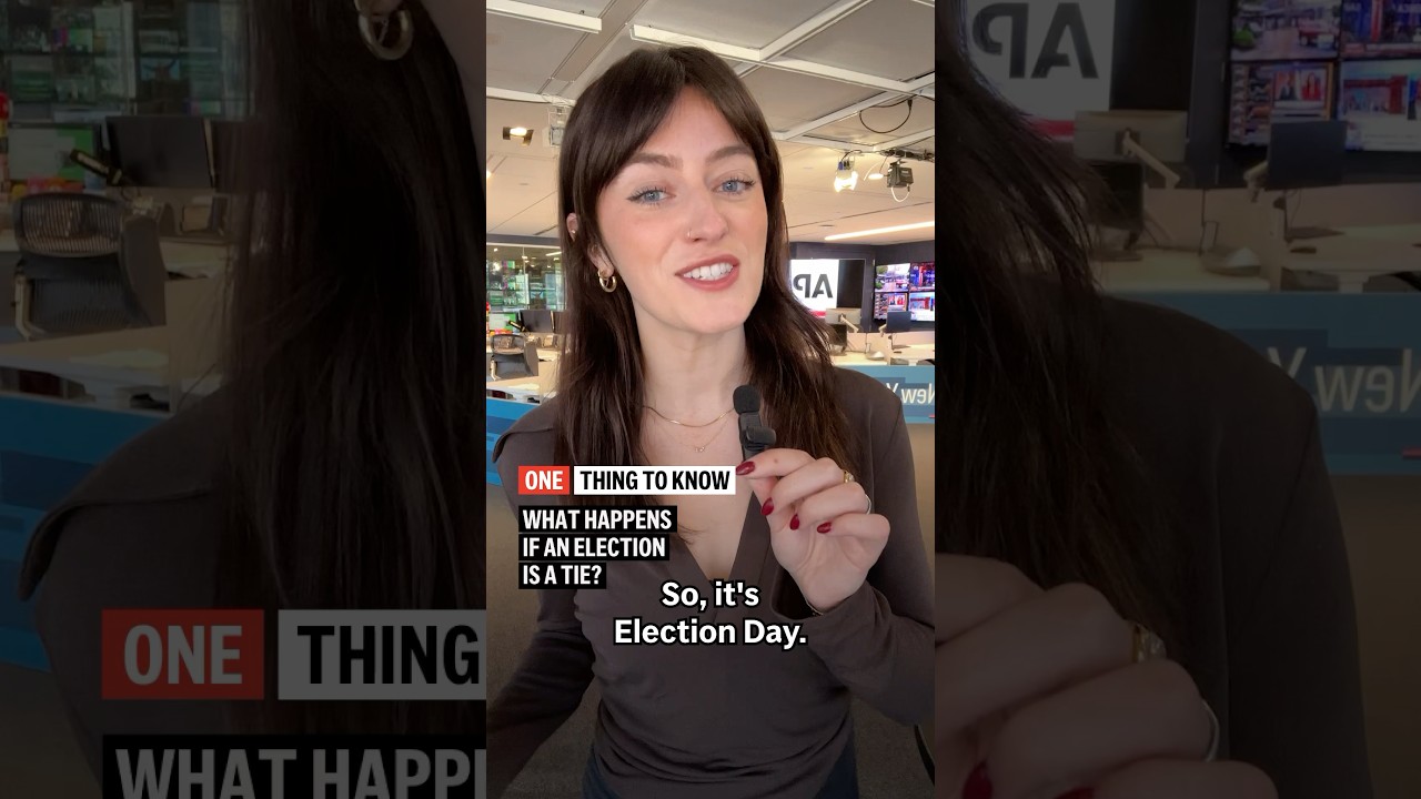 What if the election ends in a tie?