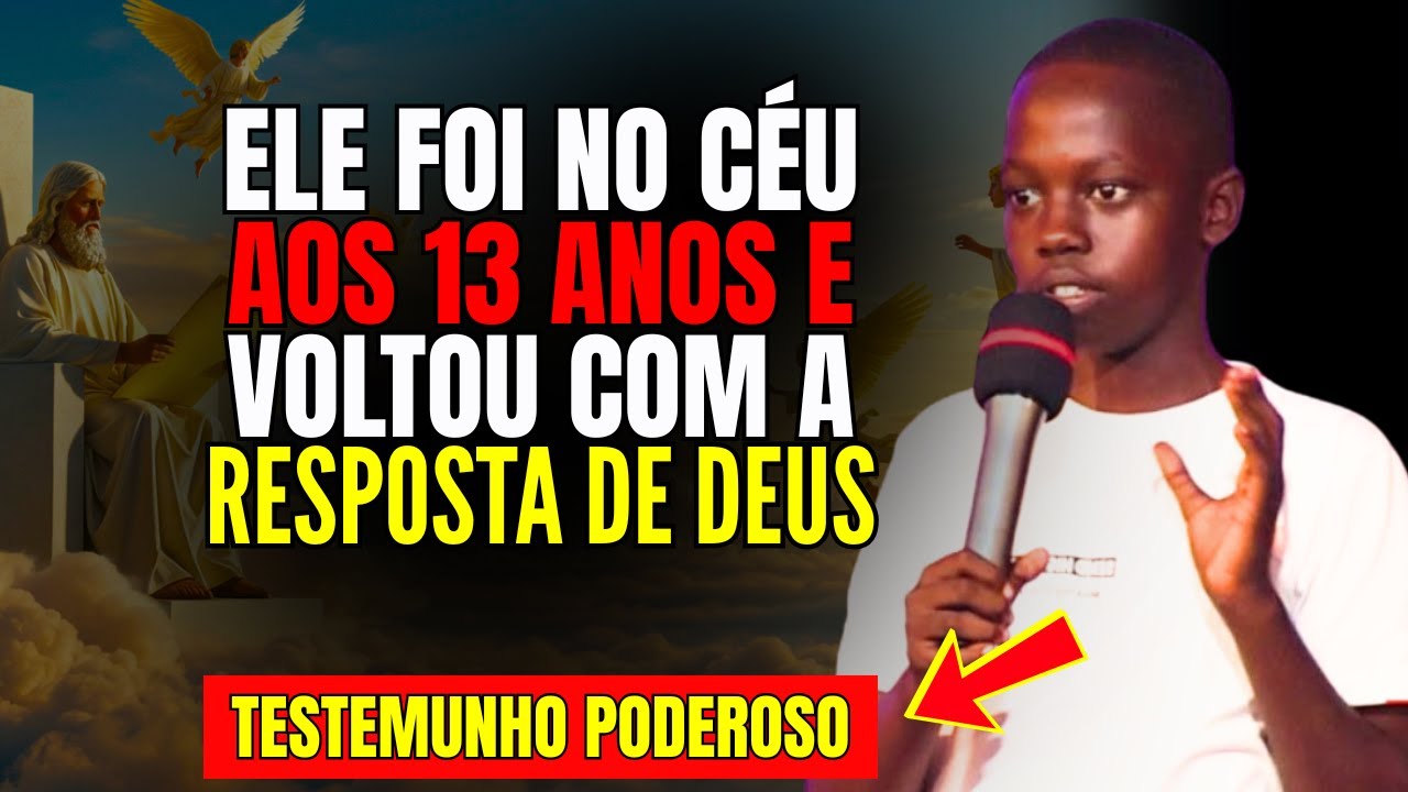 ESTE É O TESTEMUNHO DE CÉU MAIS PODEROSO E EMOCIONANTE QUE VOCÊ VERÁ- NÃO IGNORE, É A SUA RESPOSTA!