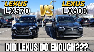Lexus LX600 300 Series VS Lexus LX570 200 Series: Is This Redesign A Better SUV???