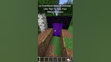 Easiest Way To Get Wither Skull | Minecraft Wither Skeleton | Minecraft tutorial