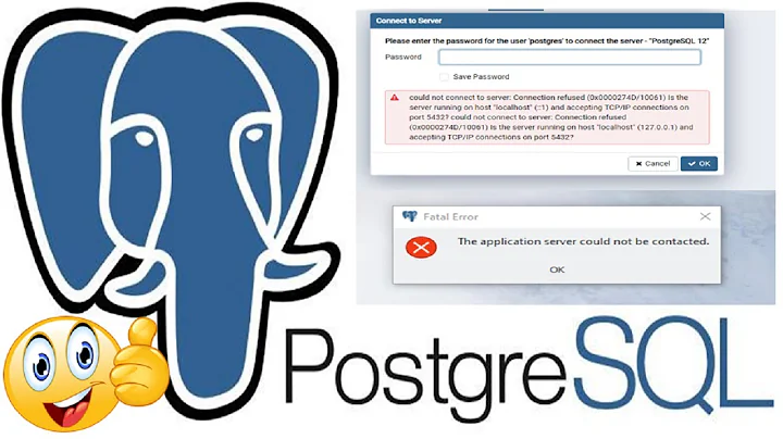 How To Resolve/Fix Issue Could Not Connect To Server Connection Refused In PostgreSQL pgAdmin 4