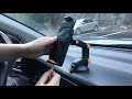 How to use 360 rotation car phone mount