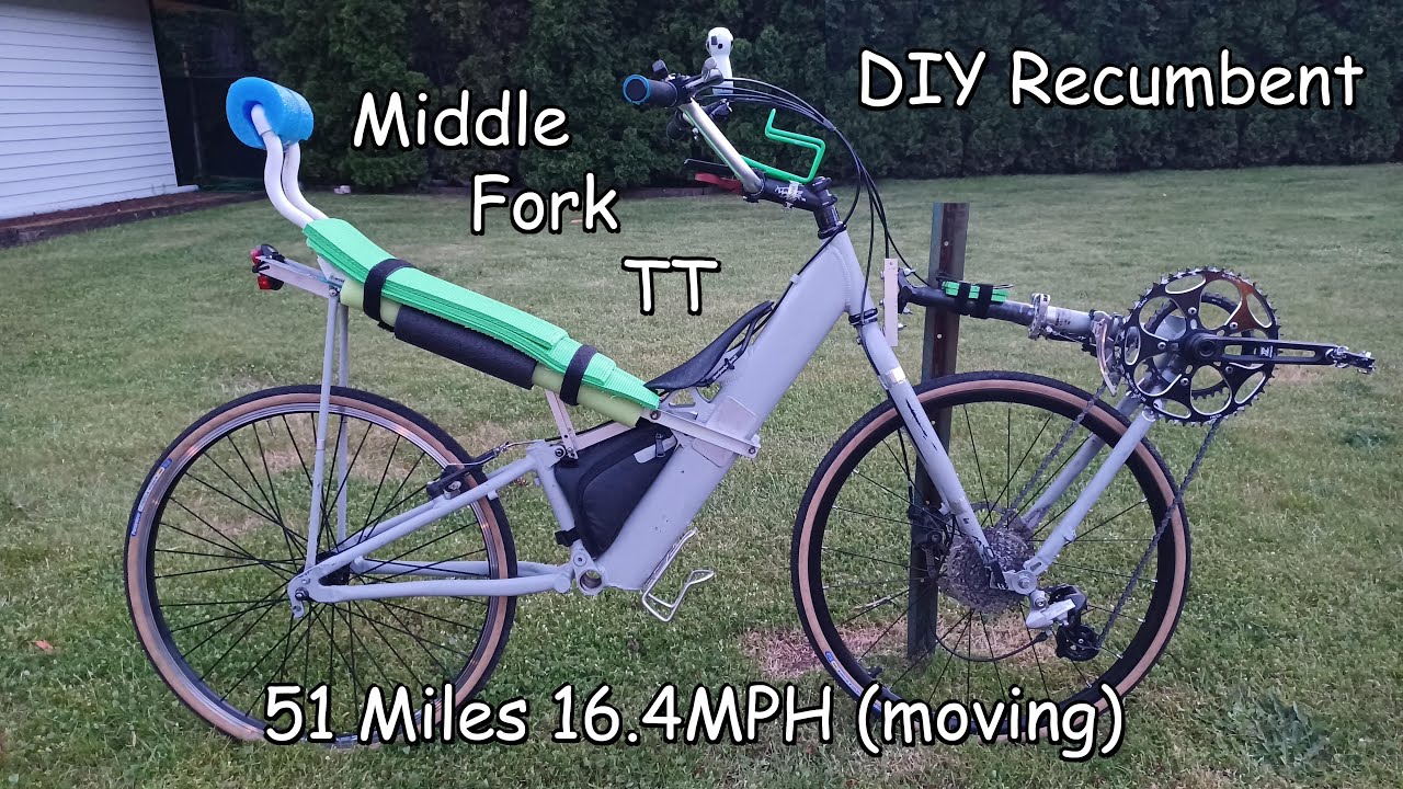 Sensational Views Riding DIY Recumbent 51 Miles 16.4MPH (Moving) 1 ...