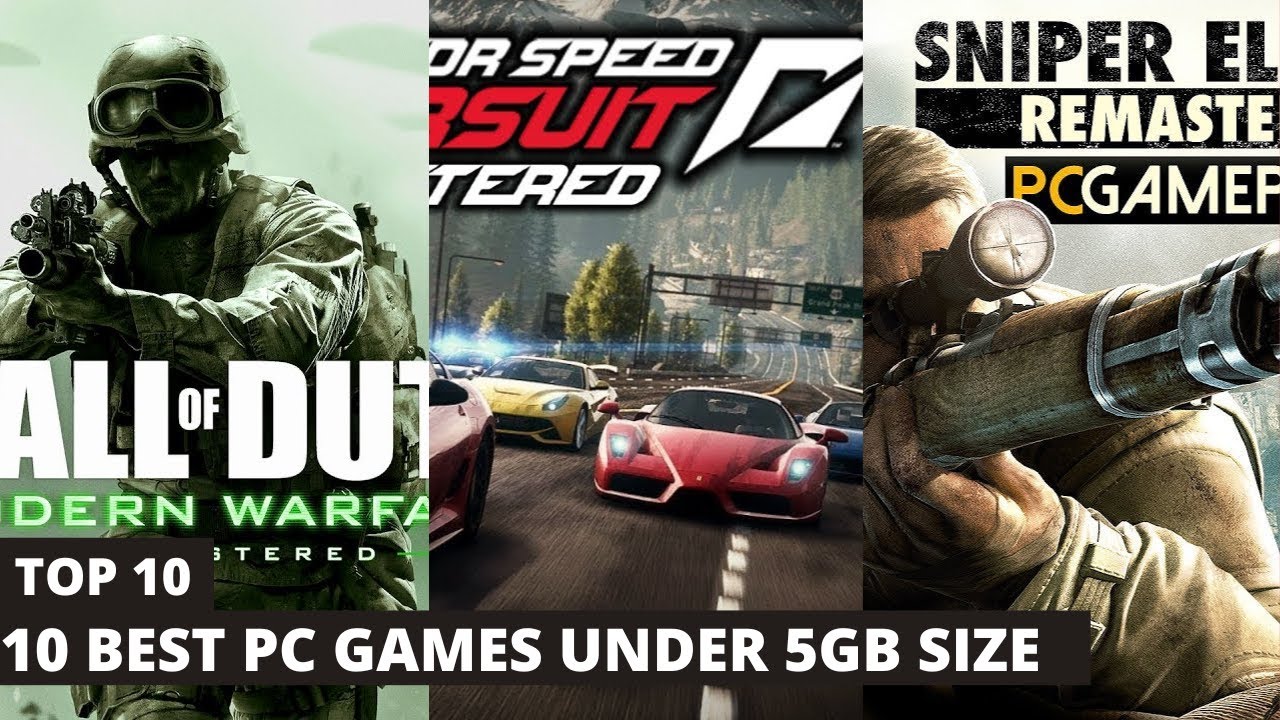 TOP 10 BEST PC GAMES UNDER 5GB SIZE 2023 - YouTube