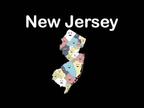 New Jersey/New Jersey State/New Jersey Geography Counties