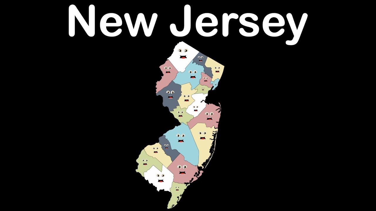 New Jersey New Jersey State New Jersey Geography Counties Youtube