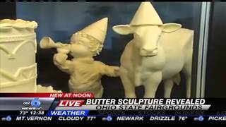Butter Sculpture Unveilled at The Ohio State Fair
