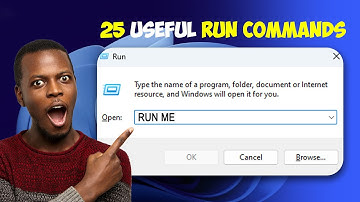 25 Windows RUN COMMAND Shortcuts  Windows USERS Must Know