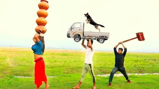 Must watch Very spacial New funny comedy videos amazing funny video 2024🤪Episode 44 by funny dhamaka