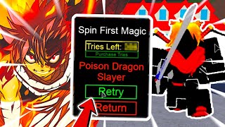 CAN 2,500 SPINS GET A LEGENDARY MAGIC IN ROBLOX FAIRY TAIL LOST SOULS