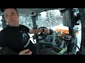 Valtra G125V ECO AURAUSTÖISSÄ - Nyt laitetaan törinää pyttyyn lumihommissa