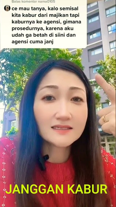 KABUR TAPI KE TEMPAT AGENCY❓SUDAH TIDAK BETAH DI OMELIN MAJIKAN #Shorts