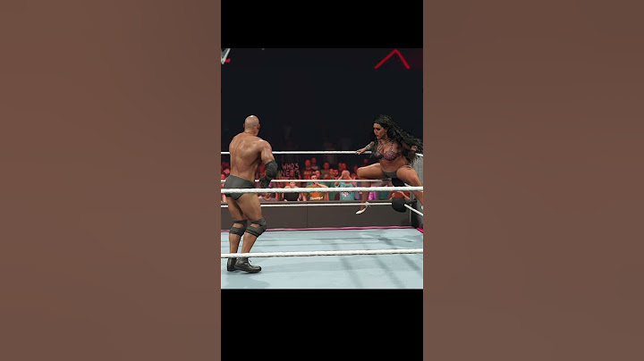 Goldberg vs Sheila Ortega part5 #wrestling