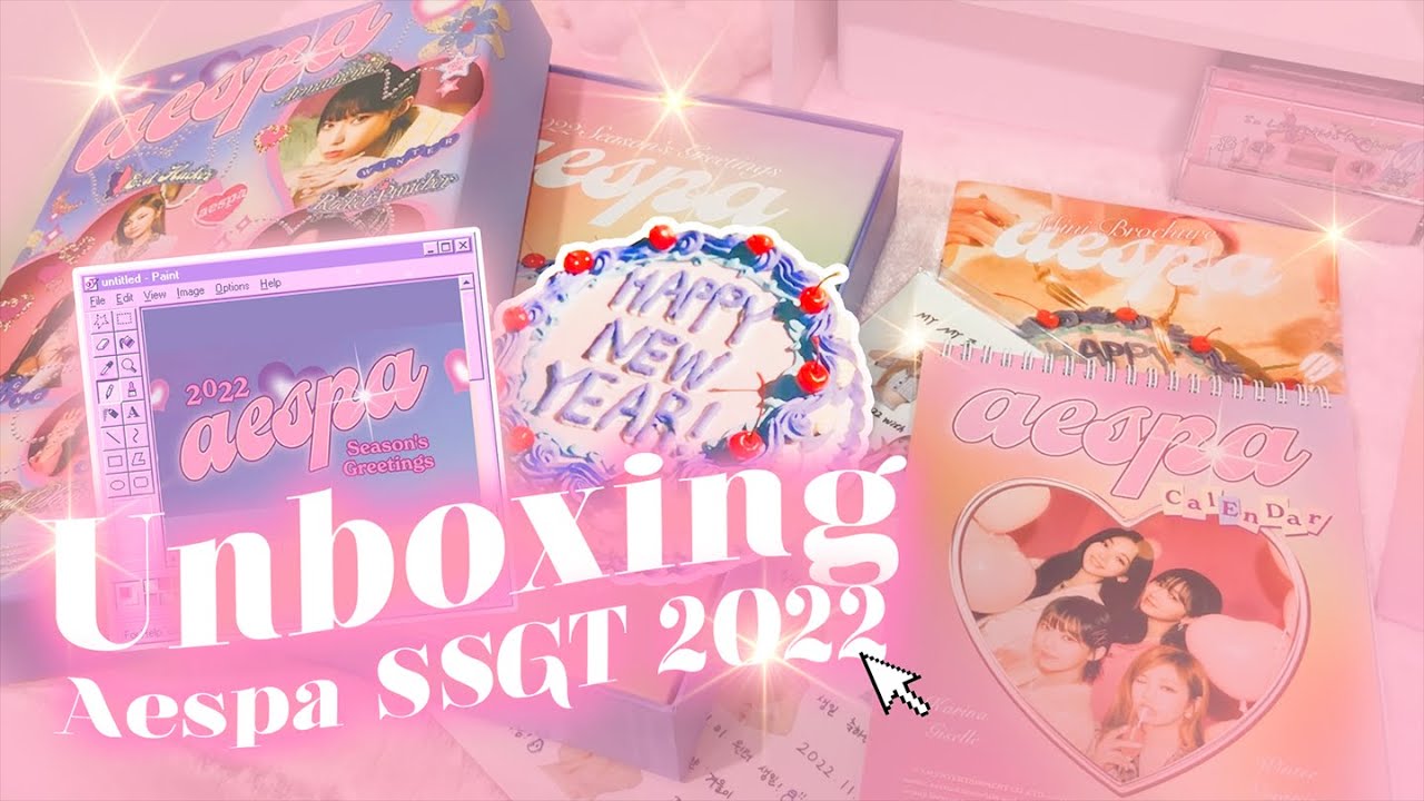 (eng.) 💓 unboxing Aespa Season's Greeting 2022 🎂 | nordytea