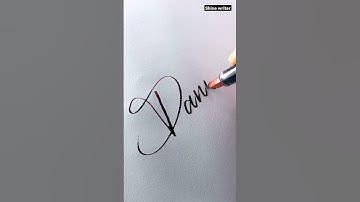 Daniel Name in Joining writing #shorts #short