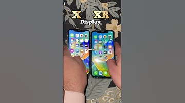 iPhone X display vs iPhone XR display ⚡️🔥