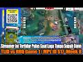 Streamer Ini Tertidur Pulas Saat Laga Tanpa Supah Dann | TLID vs RRQ Game 1 | MPL ID S17  Week 8