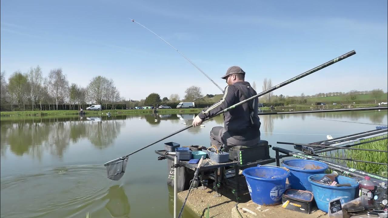 Live fishing match at Manor Farm Leisure Middle Pool. YouTube