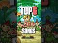 TOP 6 CANCIONES DE #THEMINISHCAP • #thelegendofzelda #tloz #minishcap #top #songs #games #elvairon