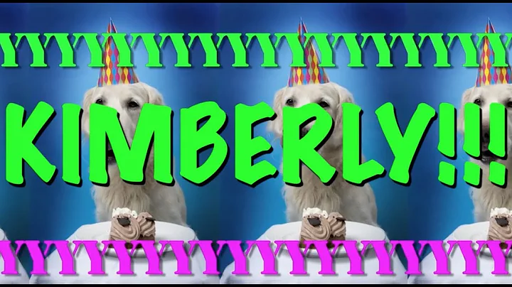 HAPPY BIRTHDAY KIMBERLY! - EPIC Happy Birthday Song