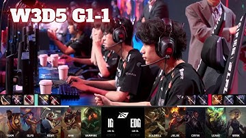 IG vs EDG - Game 1 | Week 3 Day 5 LPL Summer 2024 | Invictus Gaming vs Edward Gaming G1