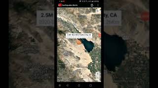 2.5 earthquake salton city, california 6-6-20