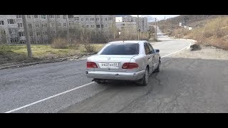 Печальный итог W210.  Первая и последняя поездка.