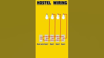 Hostel Wiring | Hostel Wiring Connection #shorts #youtubeshorts
