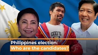 Philippines election 2022: Who are the candidates?