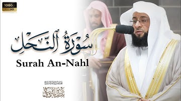 الشيخ بدر التركي تلاوة مرئية مُبهرة من سورة النحل Badr Al-Turki Surah An-Nahl