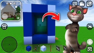 How to Make PORTAL to TALKING TOM in MINI BLOCK CRAFT