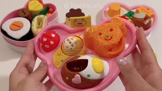 [💸toy asmr💸] Feeding doll🍓Cute Pink Food Toy 인형 밥 먹이기! 귀여운 음식 장난감