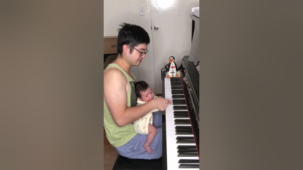 My Baby plays Flight Of The Bumblebee on Piano