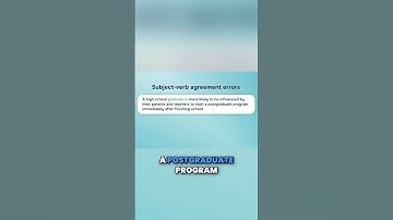 Grammar mistakes lower scores even with good ideas.