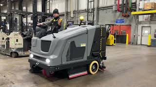 The Electrified Karcher B 300 RI Industrial Sweeper Scrubber by Karcher Professional Cleaning Solutions in Action! 2,576 views 6 months ago 1 minute, 43 seconds