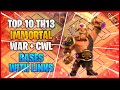 *New*Top 10 Latest Immortal Anti 3 Star War Bases With Links || Nasty TH13 War Bases 2021 ||