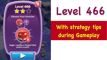 Inside Out Thought Bubbles Level 466 Tips and Strategy Gameplay Walkthrough No Boosters