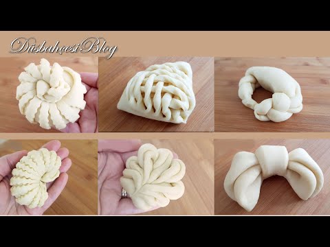 видео: Как приготовить эти 6 удивительных форм хлеба на завтрак! Сформируйте булочки! Рецепт теста 💯😍