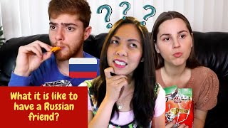 What it is like to have a Russian friend | Weird things that Russians do | Reaction Video