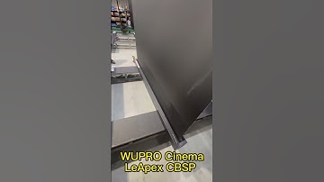 WUPRO Cinema LeApex CBSP ALR Motorized floor rising screen