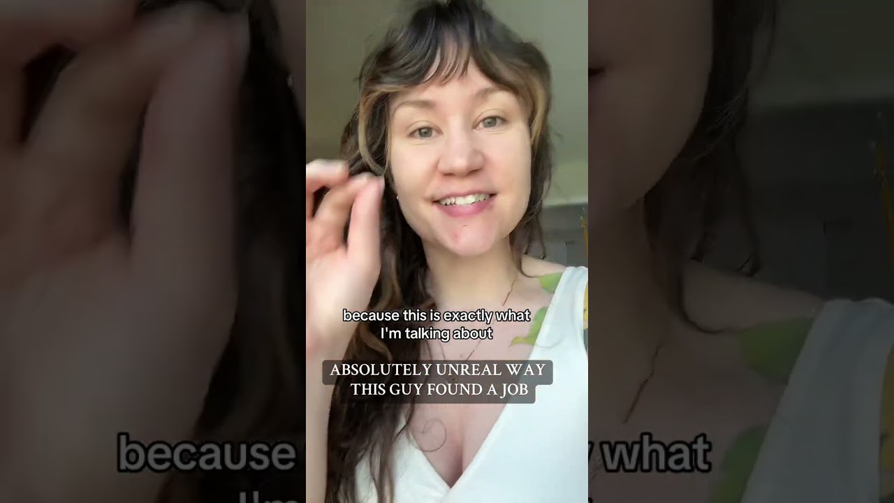 CRAZY WAY THIS GUY FINALLY GOT A JOB- USE THIS TIP! 