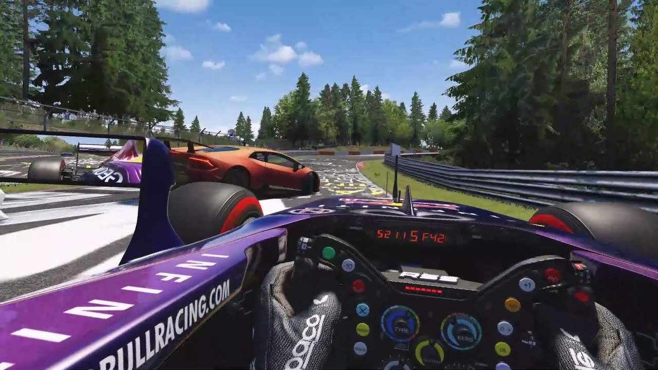 So Dangerous Vr F Nordschleife Trackday Assetto Corsa Youtube