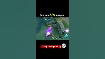 Who Reigns Supreme? Julian vs Argus in Mobile Legends |#shorts #mlbb #mobilelegends #julian #argus