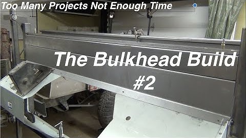 Series 1 V8 Land Rover Bulkhead Build #2