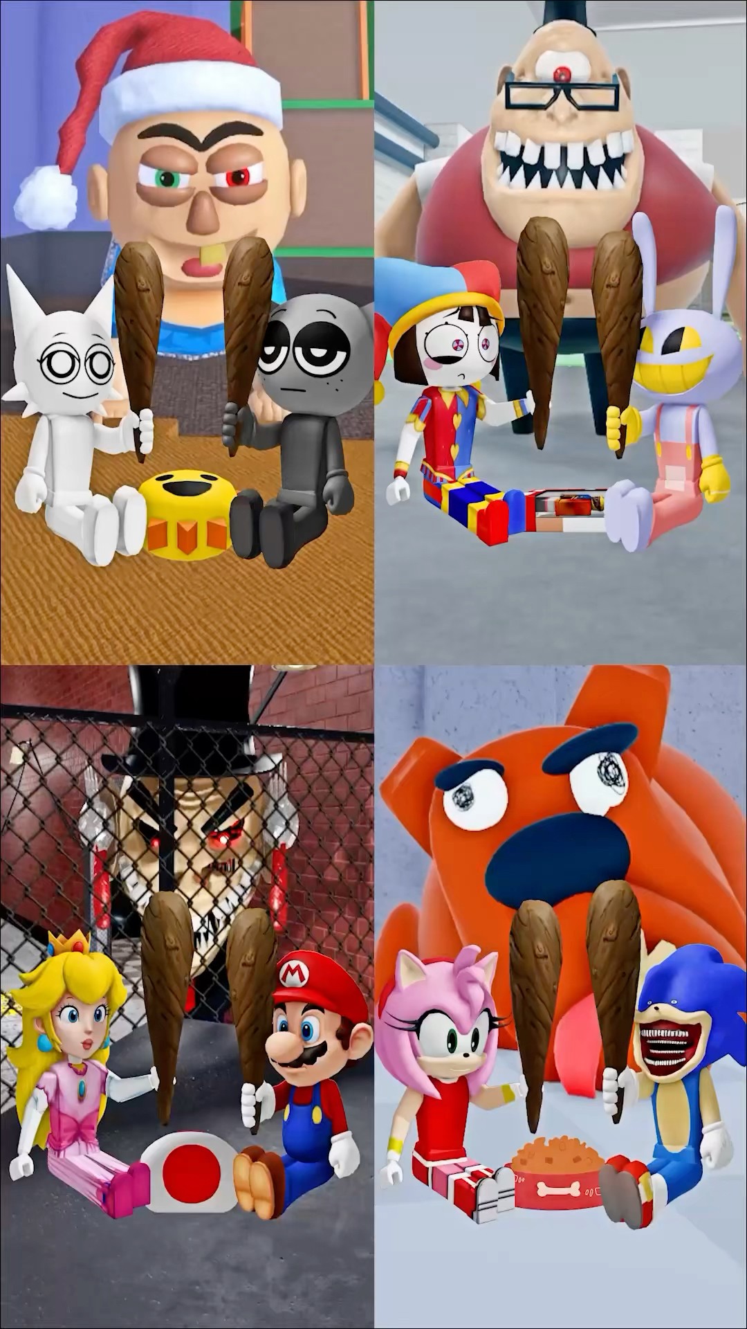 Roblox LaLaLaLaLaLaLaLaLa #incredibox #sprunki #digitalcircus #sonic #mario #pomni #shin #amy