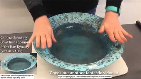 Exploring Vibrations: Tuning forks and a Chinese bowl