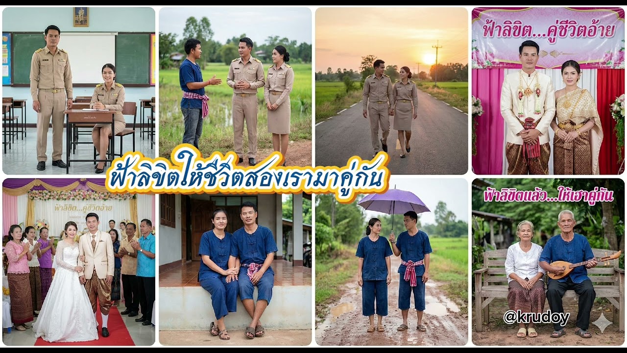 ฟ้าลิขิตให้ชีวิตสองเรามาคู่กัน#เพลงลูกทุ่งอินดี้#เพลงรักหวานซึ้ง